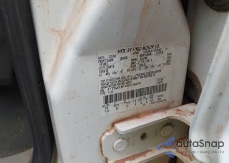 2006 Ford F-250 Lariat/Xl/Xlt из США, поврежденный, VIN 1FTSW21PX6ED16600